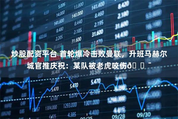 炒股配资平台 首轮爆冷击败曼联，升班马赫尔城官推庆祝：某队被老虎咬伤🐯
